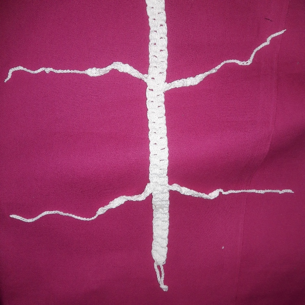 White Handmade Crochet Barefoot Gladiator Sandals - Picture 3 of 4